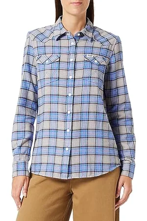 Wrangler Damen Slim Reg Western Shirt, , M EU