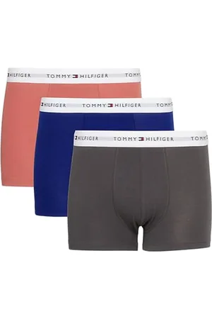 Tommy Hilfiger Herren 3er Pack Boxershorts Trunks Unterwäsche, , S