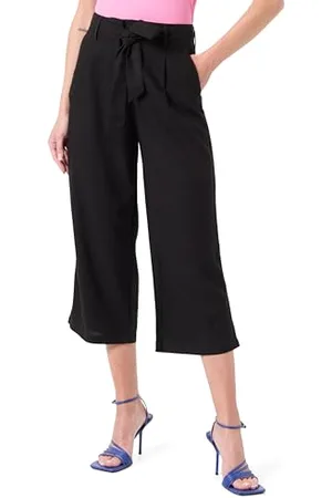ONLY Damen Onlcaro Hw Linen Belt Culotte PNT Hose, , M