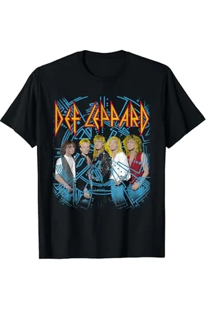 Def Leppard Hysterie Stadt Arlington T-Shirt