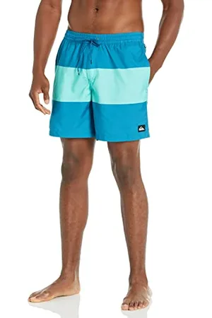 Quiksilver Herren Solid Elastic Waist Swim Trunk Bathing Suit Boardshorts, , XL