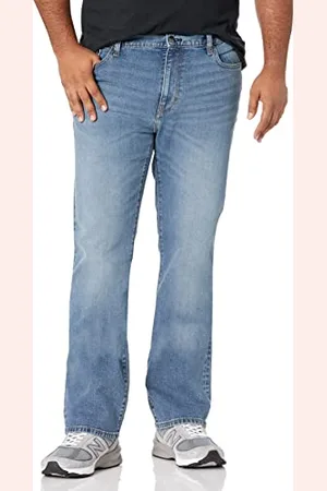 Amazon Herren Bootcut-Jeans mit schmaler Passform, , 36W / 30L