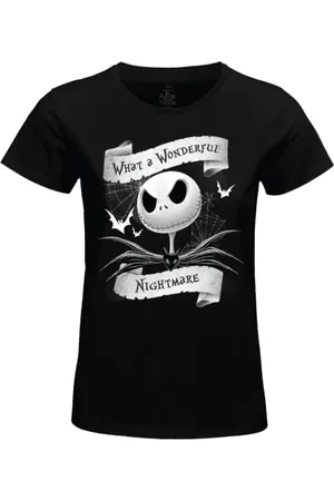 The Nightmare Before Christmas NIGHTMARE BEFORE CHRISTMAS Damen Wojackdts017 T-Shirt, , Large