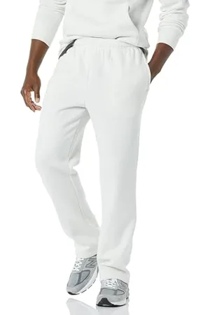 Amazon Herren Fleece-Jogginghose mit offenem Saum (erhältlich in Übergrößen), , L
