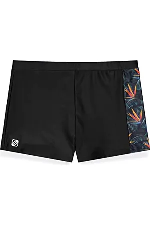 Freegun Herren-Badeanzug-Schwimmbad Angenehm, Herren-Badehose, Strapazierfähig, Langlebig, Gelb, L