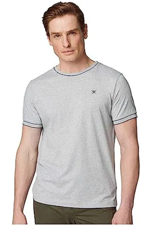 Hackett Herren Jersey Tipped Tee T-Shirt, , XXL
