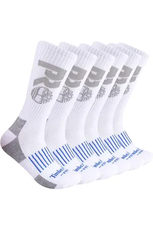 Timberland Herren 6-Pack Crew-Socken, , Large