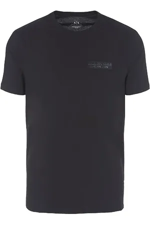 Armani Exchange Herren Sustainable, Logo On Front, Cross Gender, Regular Fit T-Shirt, , S EU