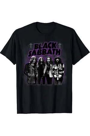 Black Sabbath Cross Glow Group T-Shirt