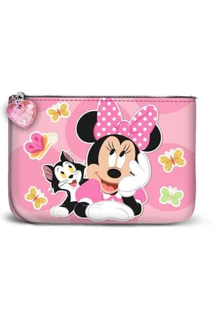 Disney Minnie Maus Kitten-Kleines Quadratisches Geldbörse, Rosa, 13 x 10 cm