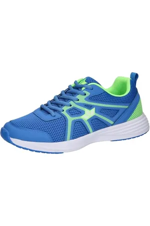 LICO Herren Bounce Laufschuhe, Blau/Lemon, 36 EU