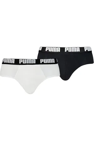 PUMA Men Everyday Slips (2er Pack), weiß/schwarz, L
