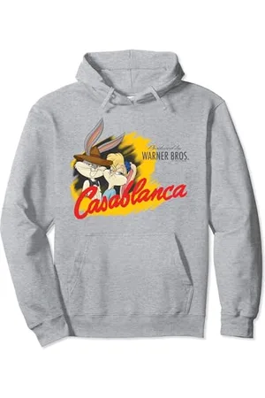LOONEY TUNES WB 100: Casablanca Mashup With Bugs & Lola Pullover Hoodie