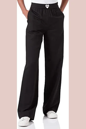 Moschino Damen Palazzo Trousers Casual Pants, , D 40 / IT 46