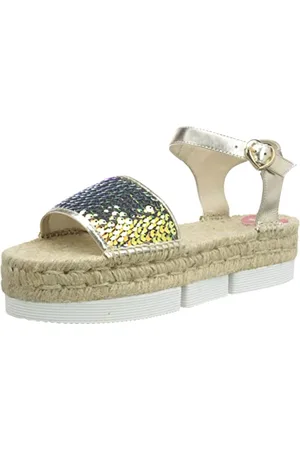 Moschino Damen Espadrillas Fahrer-Slipper, , 39 EU