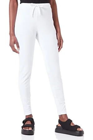 Moschino Womens fit Jogger in Stretch Cotton Fleece Lässige Hose, , 42