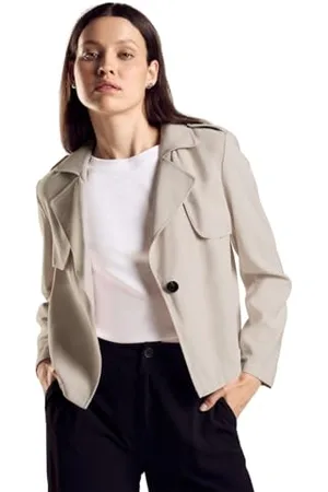Street one Damen A212210 Kurzer Trenchcoat, , 46