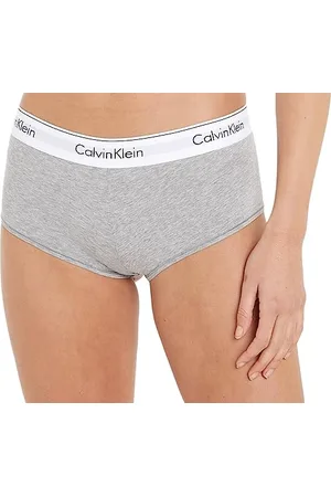 Calvin Klein Damen Hipster Boyshort aus Baumwolle mit Stretch, , XL