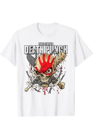 Five Finger Death Punch 5FDP - Warhead Skull T-Shirt