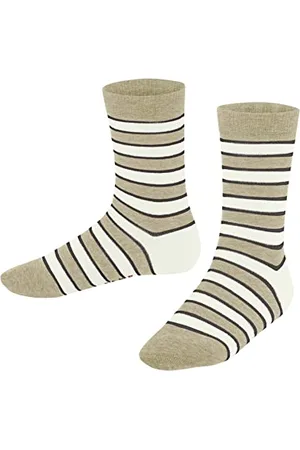 Falke Unisex Kinder Socken Simple Stripes K So Baumwolle gemustert 1 Paar, , 23-26
