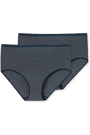 Schiesser Damen 2 PACK Midi Slip Unterwäsche - Modal Essentials, , 42
