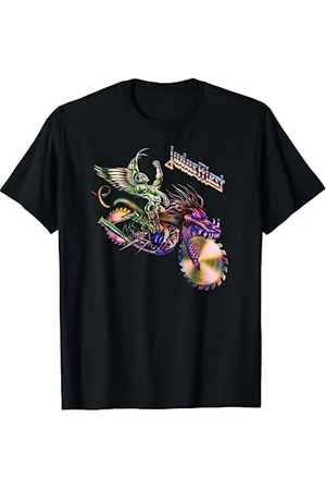 Judas Priest – Painkiller T-Shirt S Unisex-Erwachsene Klassisches V-Ausschnitt-Halbarm-T-Shirt