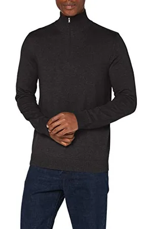 SELECTED Herren Slhberg Half Zip Cardigan B Noos Sweatshirt, , M EU