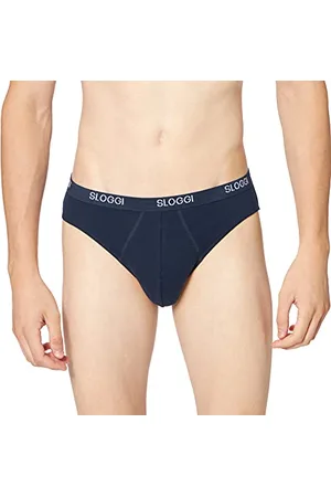Sloggi Men Herren Basic Mini Slip, Night Blue, 4