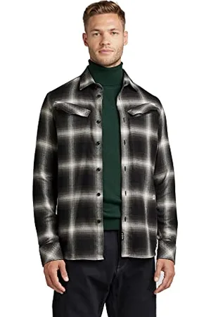 G-Star RAW Herren Slant Pocket Slim Hemd, , S