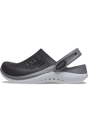 Crocs Unisex-child Literide 360 Clog Clog, Black/Slate Grey, 22/23 EU
