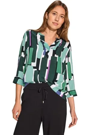 CECIL Damen B344979 Bedruckte Bluse, , XS