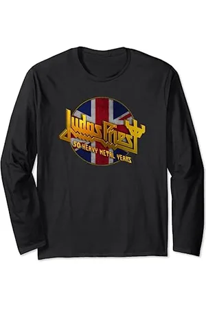 Judas Priest – 50 Years Union Jack Circle Langarmshirt