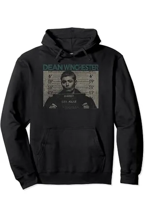 Supernatural Dean Mug Shot Pullover Hoodie
