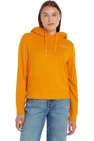 Tommy Hilfiger Damen Hoodie Logo Hoodie mit Kapuze, , XXL