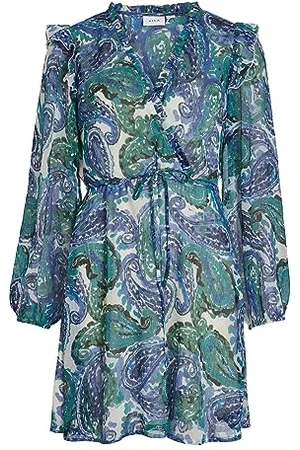 VILA VIFALIA FINE V-Neck L/S Dress/SU