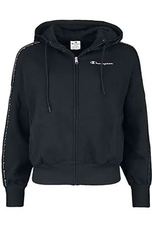 Champion Damen Soft Velour Full Zip Kapuzenpullover, , S