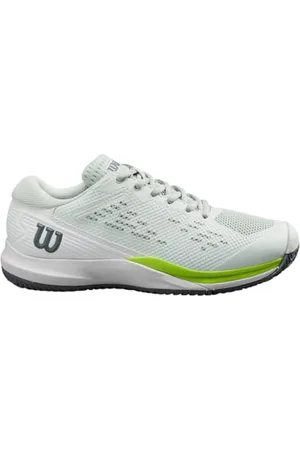 Wilson Damen Rush Pro Ace Tennis Shoe, Opal Blue/White/Jasmine Green, 40 EU