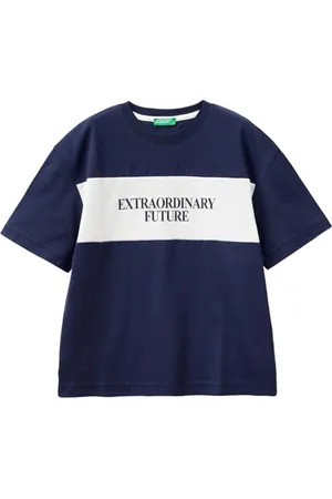 Benetton Jungen 3i1xc10hf T-Shirt, , M