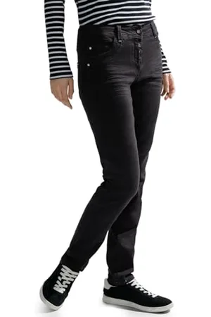 CECIL Damen B377021 Jeanshose Casual, , 27W / 30L