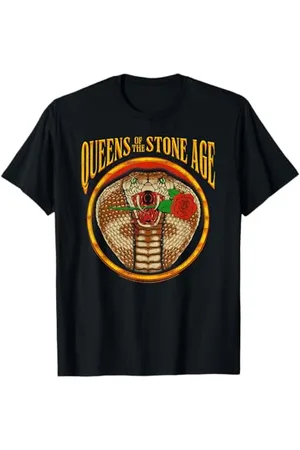 Queens Of The Stone Age Ikonisches Metal-Band-Design T-Shirt
