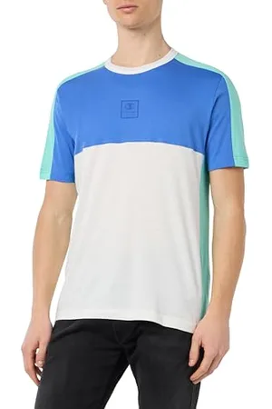 Champion Herren Legacy Athleisure Color Block S/S Crewneck T-Shirt, , XXL