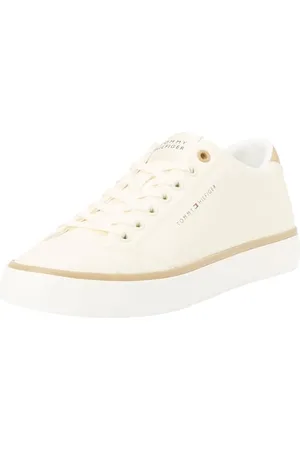 Tommy Hilfiger Herren Sneaker Schuhe, Weiß (Calico), 44