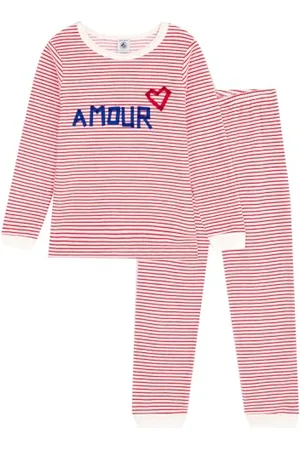 Petit Bateau Mädchen Pyjama, , 6 Jahre