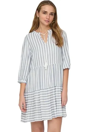 ONLY Damen Onlkaya 3/4 Puff Short Dress WVN Noos, , XXS