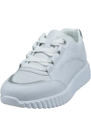 Bugatti Damen Sandaletten, Frauen Sandalen,Sommersandalen,bequem,flach,Sommerschuhe,Freizeitschuhe,offene Schuhe,White/Silver (2013),41 EU/EU UK