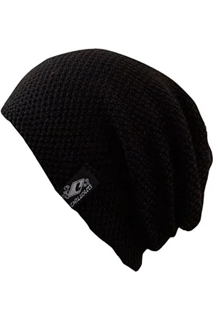 Chillouts Osaka hat, Longbeanie, Unisex Mütze, Einheitsgröße OneSize, Black