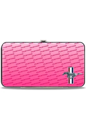 Buckle Unisex Hinge Wallet-Mustang Geldbörse, , 7" x 4\
