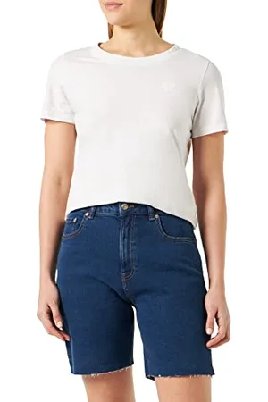 JACK & JONES Damen Jjxx Jxhazel Hw Long Rh Akm Denim Ln Shorts, , M EU