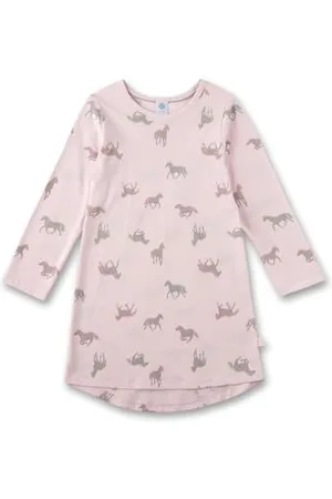 Sanetta Mädchen Nachthemd Sleepshirt 100% Bio-Baumwolle