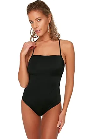 Trendyol Damen Ridge Cross Bossy One Piece Swimsuit, , 42 EU
